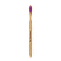 Humble bambus tandbørste pink voksen, soft